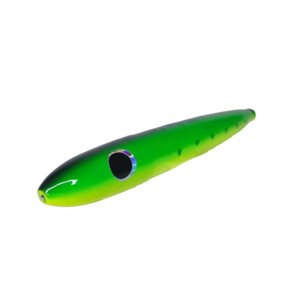 Плуг троллинговый Blue Marlin 25 см 315 гр Green Cedar Plug. Специальный крючок MUSTAD 10 0 NEEDLE EYE HOOK в подарок