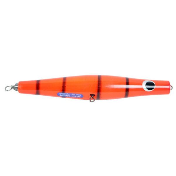 Поппер Blue Marlin GT3 Orange striped 250 мм 165 гр для ловли хищника