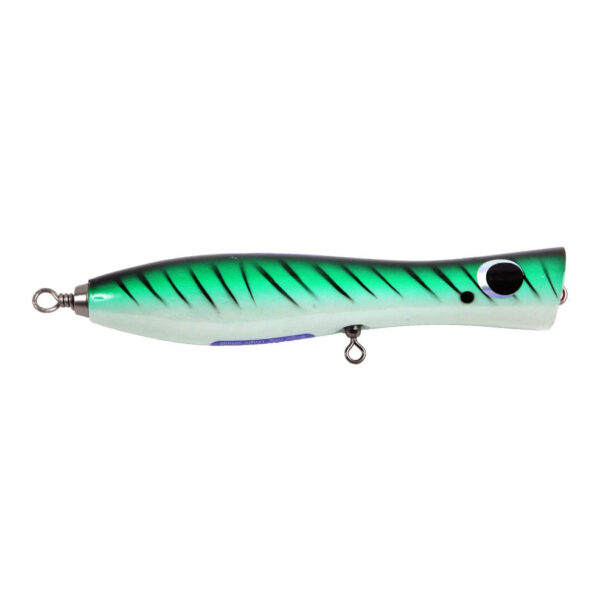 Поппер Blue Marlin GT32 Green 205 мм 100 гр для ловли хищника