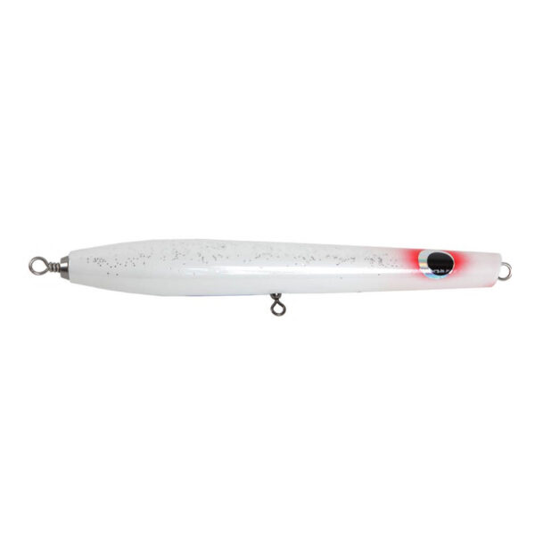 Поппер Blue Marlin DA 6043 Bomb White 255 мм 120 гр для ловли хищника