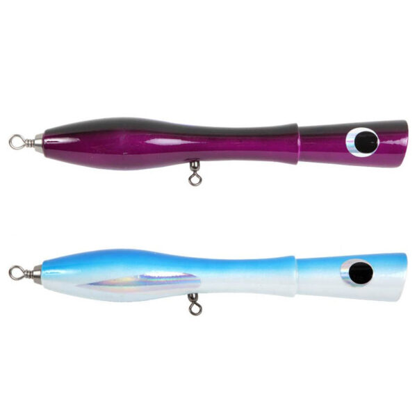 Поппер Blue Marlin GT35 Purple 250 мм 125 гр для ловли хищника — изображение 2