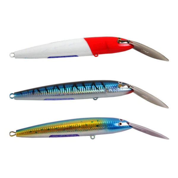 Воблер тонущий Blue Marlin Troll Red Head 180 мм 60 гр — изображение 2