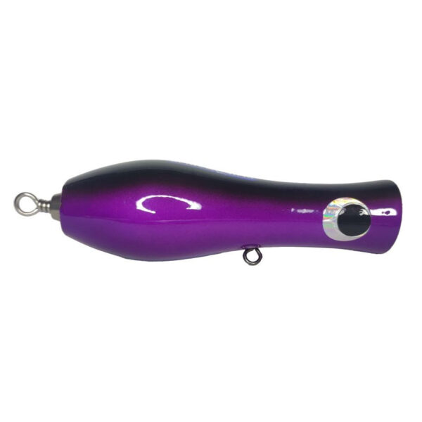Поппер Blue Marlin GT18 Purple 150 мм 120 гр для ловли хищника — изображение 3