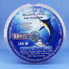 Рыболовный плетёный 12 жильный шнур 800 м. для морской рыбалки BLUE MARLIN PE12, Line № 6.0#, DIA MM 0.40, KG 36.40, 80 LB — изображение 4