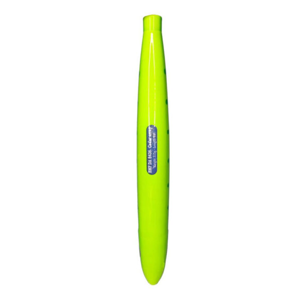 Плуг троллинговый Blue Marlin 25 см 315 гр Green Cedar Plug. Специальный крючок MUSTAD 10 0 NEEDLE EYE HOOK в подарок — изображение 4