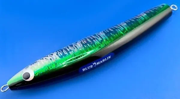 Поппер Слайдер FL10 Green120g 220mm из канадского кедра с мощной арматурой для морской рыбалки (Копировать) — изображение 3
