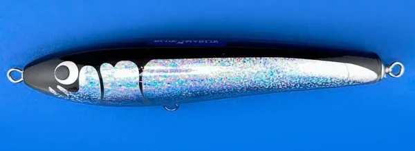 Поппер Слайдер FL15 Bl 90g 200mm из канадского кедра с мощной арматурой для морской рыбалки
