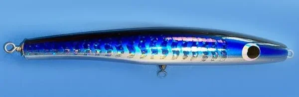 Поппер Слайдер FL4 Violet 100g 220mm из канадского кедра с мощной арматурой для морской рыбалки